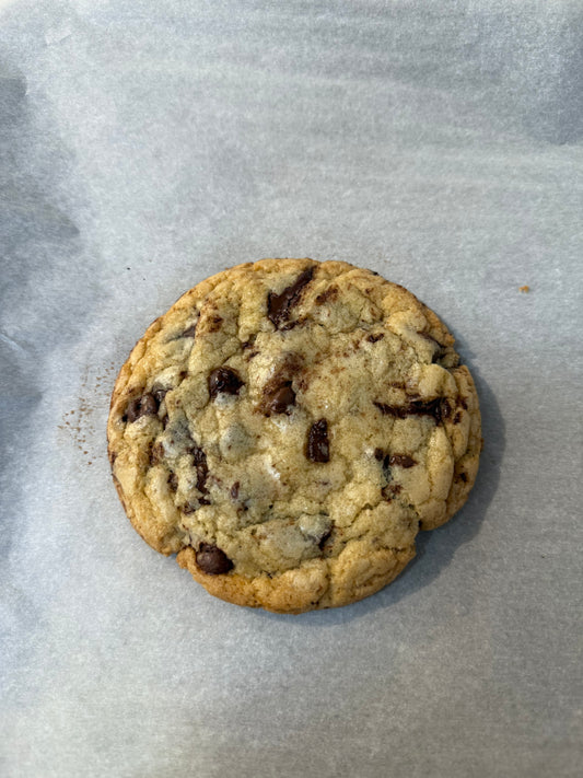 Non Elevated Chocolate Chip Cookie